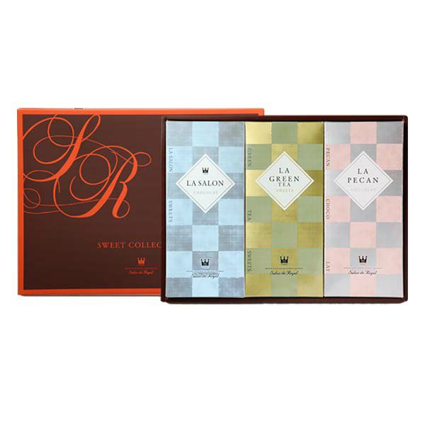 ラ・ラ・ラ キャンディ×抹茶×小粒塩ピーカンナッツチョコレート 480g(30袋)/箱 のプレゼントはギフト通販のサロンドロワイヤル